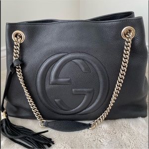Authentic Gucci soho chain shoulder bag